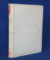 [Folyóirat] Wasmuths Monatshefte Baukunst & Städtebau. Herausgegeber: Werner Hegemann und Günther Wasmuth. XV. Jahrgang (1931). [Teljes évfolyam, egybekötve.] Berlin, 1931. Ernst Wasmuth AG (Druck der Selle-Eysler AG.) 552 p. Folio. A Werner Hegemann (1881-1936) építész, urbanisztikai szakíró, közíró, valamint Günther Wasmuth kiadóvezető által szerkesztett képes építészeti és urbanisztikai folyóirat 1914-1931 között jelent meg. A társadalmi kérdések iránt élénken érdeklődő, urbanisztikai fókuszú folyóirat szakcikkeit oldalszámozáson belül igen gazdag szövegközti fotóanyag, építészeti rajzanyag, urbanisztikai ábra kíséri. A folyóirat érdeklődése elsősorban a középületekre irányul: iskolák, üzemcsarnokok, közigazgatási intézmények, csarnokok, lakótelepek tervanyagai között tallózhatunk a folyóiratszámokban. A fotóanyagon jól nyomon követhető a szerkesztők szenvedélyes érdeklődése a négyszögletes formák, a szimmetria, a társadalmi tervezés és a monumentalitás iránt. Az építészeti folyóirat elsősorban német anyagot közöl, de feltűnnek a lapszámban Stockholm, Helsinki, Rio de Janeiro, New York egyes modernista épületei is, hazánkból a Bauhaus stílusban átépített budapesti, Teréz körúti Décsi filmszínház belsőépítészeti anyaga szerepel, értékes fotódokumentáció gyanánt, mivel a később Művész moziként ismert épület belsőépítészeti megoldásai a második világháborúban elpusztultak, és helyreállítása után sokkal szegényesebben épült újra az egykori mozgófilmszínház belső tere. Példányunk a folyóirat utolsó évfolyamának lapszámait közli, a szerkesztő, Werner Hegemann, egy, a nemzetiszocialista vezetést parodizáló, Adolf Hitlernek címzett szatirikus mű előkészítését követően, a kiadás napja előtt, 1933-ban elhagyta az országot. Példányunk belívének első két levelén kisebb szakadás. Aranyozott, enyhén sérült, enyhén foltos gerincű kiadói egészvászon kötésben. Jó példány.