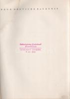 Speer, Albert (szerk.): 
Az új német építőművészet. Neue Deutsche Baukunst. (Korrektúranélküli kefe...