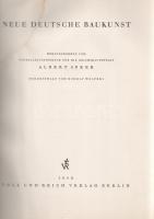Speer, Albert (szerk.): 
Az új német építőművészet. Neue Deutsche Baukunst. (Korrektúranélküli kefe...