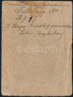 cca 1910-1915 Nagyszeben (Sibiu/Hermannstadt) Steiger Adalbert köztemető gondnok fotója a köztemetőb...