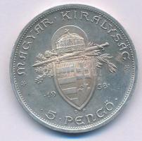 1938. 5P Ag "Szent István" T:AU apró ph
Adamo P8.1