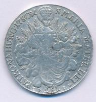 1780B SK-PD Tallér Ag "Mária Terézia" Körmöcbánya (26,52g) T:F körbecsiszolva, foglalatnyo...