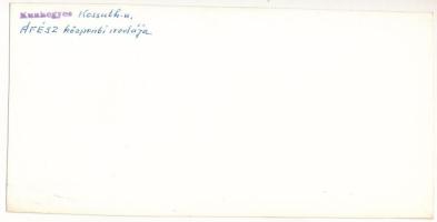 Kunhegyes, Kossuth utca, ÁFÉSZ központi irodája, Húsbolt, cipő üzlet. Szeretettel köszönti a szövetk...