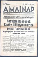 [II. Világháború] A Mai Nap. 1939. augusztus 20. (Napilap, XVI. évfolyam, 189. szám) "Letartózt...