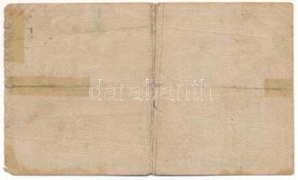 1918. 25K "3131" 3,5mm, hullámos hátlap T:VG ragasztva, szakadás, folt
Adamo K22/4