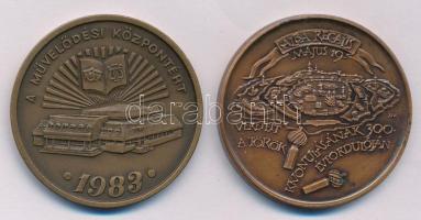 Fritz Mihály (1947-) 1983. "A Művelődési Központért / Nagyközségi Tanács - Szécsény" kétol...