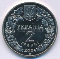 Ukrajna 2004. 2H Cu-Ni-Zn "Azovi delfin" kapszulában T:P Ukraine 2004. 2 Hryvni Cu-Ni-Zn &...