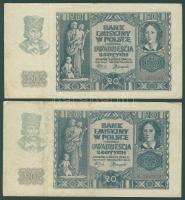 Német 3. Birodalom / Lengyel Főkormányzóság 1940. 20Zl (2x) T:III