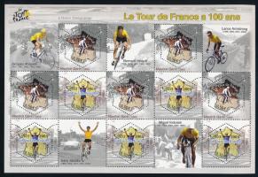 Tour de France kisív, Tour de France minisheet