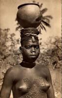 Guinée, Femme Caiman / Afrikai folklór Guinea-ból / Guinean folklore from Africa (fl)