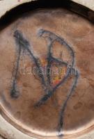 Retro kerámia váza. Jelzett, m: 27 cm