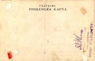 Gorna Oryahovitsa, Earthquake on June 1, 1913. Grammar school in ruins. photo (glue marks)