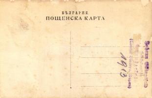 Gorna Oryahovitsa, Earthquake on June 1, 1913. St. George's church in ruins. photo (glue marks)