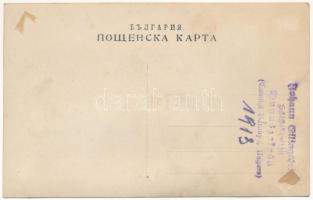 Veliko Tarnovo, Earthquake on June 1, 1913. Main Street in ruins, Bazhdarluka Square, pharmacy. phot...