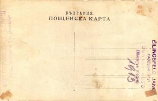 Gorna Oryahovitsa (?), Earthquake on June 1, 1913. Ruins. photo (glue marks)