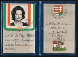 1990 "56-os Szövetség" alapító tagjának fényképes igazolványa