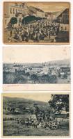 21 db RÉGI történelmi magyar város képeslap és fotólap vegyes minőségben / 21 pre-1945 historical Hungarian town-view postcards, photo in mixed quality