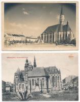 21 db RÉGI történelmi magyar város képeslap és fotólap vegyes minőségben / 21 pre-1945 historical Hungarian town-view postcards, photo in mixed quality