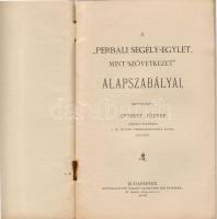 A perbáli segély-egylet mint szövetkezet alapszabályai. Budapesten nyomatott Bagó Márton és Fianál 1902