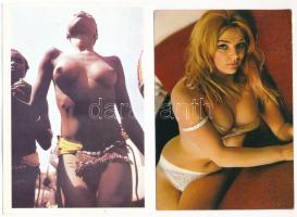 10 db MODERN erotikus képeslap meztelen hölgyekkel / 10 modern erotic postcards with nude girls