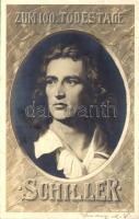 1905 Schiller - Zum 100. Todestage / Friedrich Schiller - memorial card on the 100th anniversary of his death (fl)