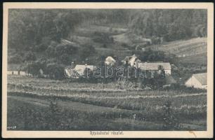 cca 1931 Kézdi-Kovács László (1864-1942) festőművész, műkritikus autográf sorai fiához, Kézdi-Kovács...