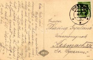 1925 Pöstyén, Piestany; fürdő / spa