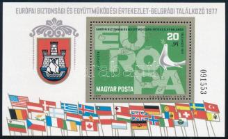 1977 Európai Bizottság 27 db blokk (10.800)