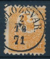 1871 Kőnyomat 2kr (25.000) (elvékonyodás / thin paper)