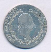 Ausztria 1830C 20kr Ag "I. Ferenc" Prága T:XF,F 
Austria 1830C 20 Kreuzer Ag "Franz ...