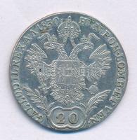 Ausztria 1830C 20kr Ag "I. Ferenc" Prága T:XF,F 
Austria 1830C 20 Kreuzer Ag "Franz ...