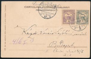 1902 Kézdi-Kovács László (1864-1942) festőművész, műkritikus autográf sorai családjának küldött fium...