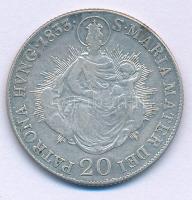 1833B 20kr Ag "I. Ferenc" T:VF,F 
Hungary 1833B 20 Kreuzer Ag "Franz I" C:VF,F
...