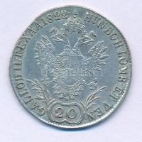1822E 20kr Ag "I. Ferenc" Gyulafehérvár T:XF,VF
Hungary 1822E 20 Kreuzer Ag "Franz I...