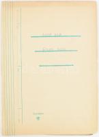 1977 Agfa I. G. Farben A.G - Agfa, Berlin - Index No. 0004. Agfa fényképezőgépekről kiadott izgalmas...