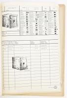 1977 Club Daguerre CD-Register, + Contessa - Nettel AG. Index No. 0002. Contessa fényképezőgépekről ...