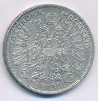 Ausztria 1913. 2K Ag "Ferenc József" T:XF
Austria 1913. 2 Corona Ag "Franz Joseph&qu...