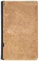 cca 1920 Szolgálati cselédkönyv sok bejegyzéssel eleki származású cseléd asszony részére