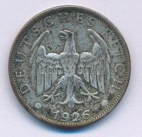 Német Birodalom / Weimari Köztársaság 1926E 2M Ag T:XF,VF patina German Empire / Weimar Republic 192...