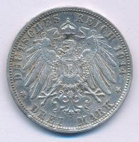 Német Birodalom / Bajorország 1914D 3M Ag "III. Lajos" T:VF
German Empire / Bavaria 1914D...