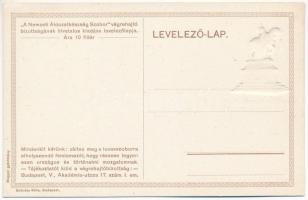 Nemzeti Áldozatkészség Szobor segélylap - dombornyomott / WWI Austro-Hungarian K.u.K. military chari...