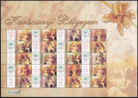 2004 Karácsony bélyegem (I.) - Angyalkák promóciós teljes ív sorszám nélkül (11.000)