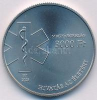 2023. 3000Ft Cu-Ni "75 éves az Országos Mentőszolgálat" kapszulában T:BU