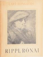 Rippl-Rónai. 33 planches dont une en couleurs. Introdiction de François Gachot. L'Art Hongrois. Bp.,1944, Új Idők (Singer és Wolfner.) Francia nyelven. Fekete-fehér illusztrációkkal. Kiadói papírkötés.