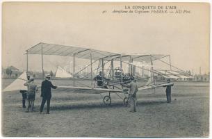 La Conquéte de l'Air. Aéroplane du Capitaine Ferber / Wright brothers's airplane / Ferdinand Ferber French Army Captain's airplane