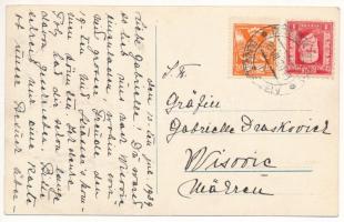 1929 Nyékvárkony, Várkony, Vrakún; Pfeiffer kastély / castle. photo (fl)