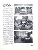 [Folyóirat] Tér és Forma. Építőművészeti folyóirat. Szerkesztik: Bierbauer Virgil. Hatodik évfolyam ...