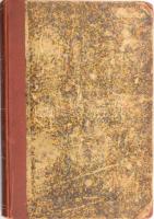 Platz Bonifác: Az ember eredése, faji egysége és kora. Bp., 1884., Athenaeum, XVI+324 p. Átkötött fé...