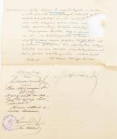 1903 Dr. Grosschmid Géza (1872-1934) a kassai jogászkamara elnöke, csehszlovák szenátor, királyi köz...