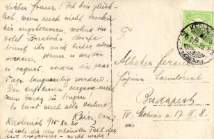 1915 Kecskemét, Cigányváros / Zigeunerviertel / Gypsy folklore. photo (EK)